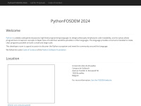 python-fosdem.org Thumbnail