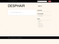 desphair.wordpress.com Thumbnail