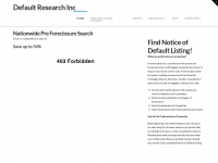 Defaultresearch.com