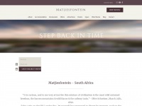 matjiesfontein.com Thumbnail