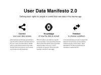 Userdatamanifesto.org
