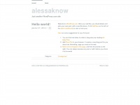 Alessaknow.wordpress.com
