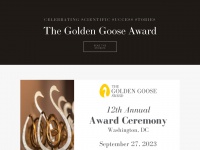 Goldengooseaward.org