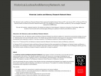 historicaljusticeandmemorynetwork.net Thumbnail