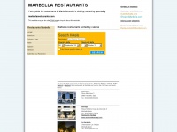 Marbellarestaurants.com