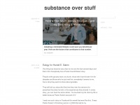 substanceoverstuff.com Thumbnail