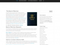 Bookofmormonresearch.org
