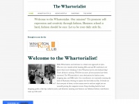 thewhartorialist.weebly.com Thumbnail
