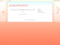 prideoftheeffort.blogspot.com Thumbnail