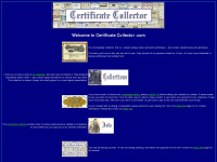 certificatecollector.com Thumbnail