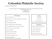 Columbiaphilatelicsociety.org
