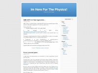 Imhereforthephysics.wordpress.com