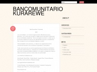 bancomunitariokurarewe.wordpress.com Thumbnail