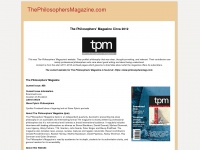 Thephilosophersmagazine.com