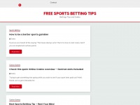 free-sports-betting-tips.com Thumbnail