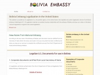 boliviaembassy.com Thumbnail