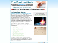 Calgaryfootdoctor.org
