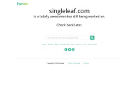 singleleaf.com Thumbnail