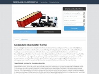 dependabledumpsterrental.com