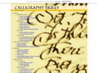 calligraphy-skills.com Thumbnail