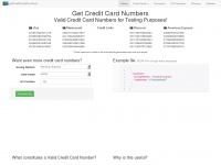 Getcreditcardnumbers.com