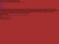 thelincolnshireregiment.org Thumbnail