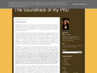 thesoundtrackofmyphd.blogspot.com Thumbnail