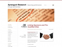 Synergystresearch.wordpress.com