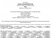 Pizza-ruesselsheim.de