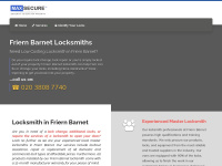 securelocksmithfriernbarnet.co.uk Thumbnail