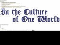 cultureofoneworld.org Thumbnail
