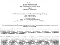 Pizza-marbach.de