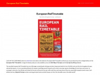 Europeanrailtimetable.co.uk