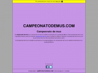 campeonatodemus.com Thumbnail
