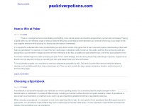 Packriverpotions.com