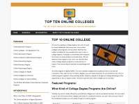 top10onlinecolleges.org Thumbnail