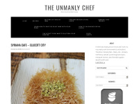 theunmanlychef.com Thumbnail