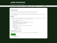 uweb-framework.nl Thumbnail