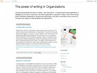 thepowerofwritinginorganizations.blogspot.com Thumbnail