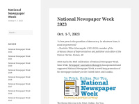 nationalnewspaperweek.com Thumbnail