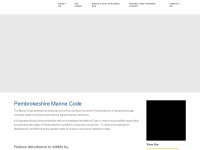 pembrokeshiremarinecode.org.uk