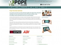 popesecuritysystems.com