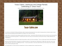 texas-cabins.com Thumbnail