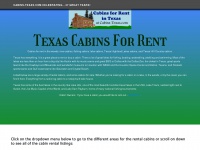 cabins-texas.com Thumbnail