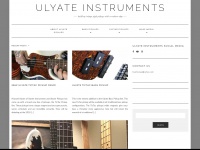 ulyateinstruments.com Thumbnail
