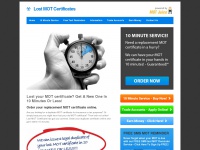 Lostmotcertificate.co.uk