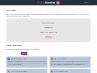 Weeknumber52.com
