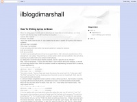 Ilblogdimarshall.blogspot.com