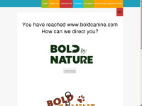 Boldcanine.com