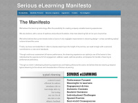 elearningmanifesto.org Thumbnail